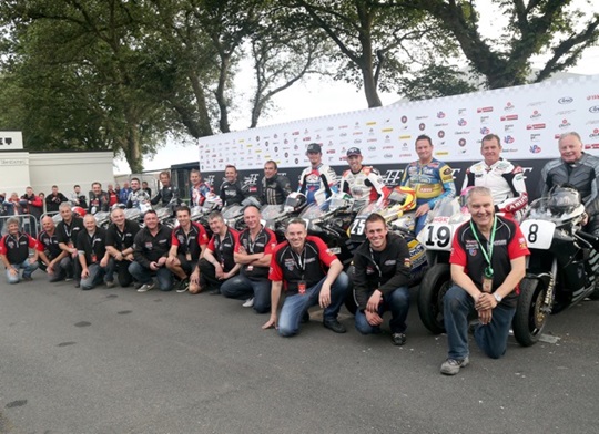 The National Motorcycle Museum’s impressive line-up of rotary-powered Norton racers