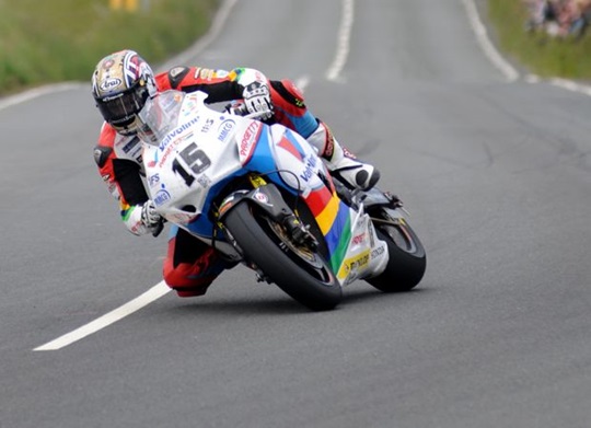 Dan Kneen on the Valvoline Racing by Padgett’s Motorcycles Honda CBR1000RR. Credit Pacemaker Press Intl.