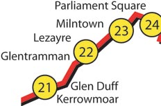 Glen Duff to Ramsey Bus Station