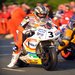 John McGuinness gets ready to start the first practice session of the 2008 TT