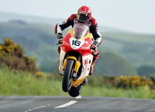 Thumbnail of Gary Johnson during practice for the 2008 TT