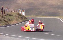 Thumbnail of 1984 Sidecar TT - Bungalow - Paschal Brady is the passenger