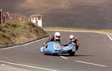Thumbnail of 1984 Sidecar TT - Bungalow - Geoff Knight is in the chair