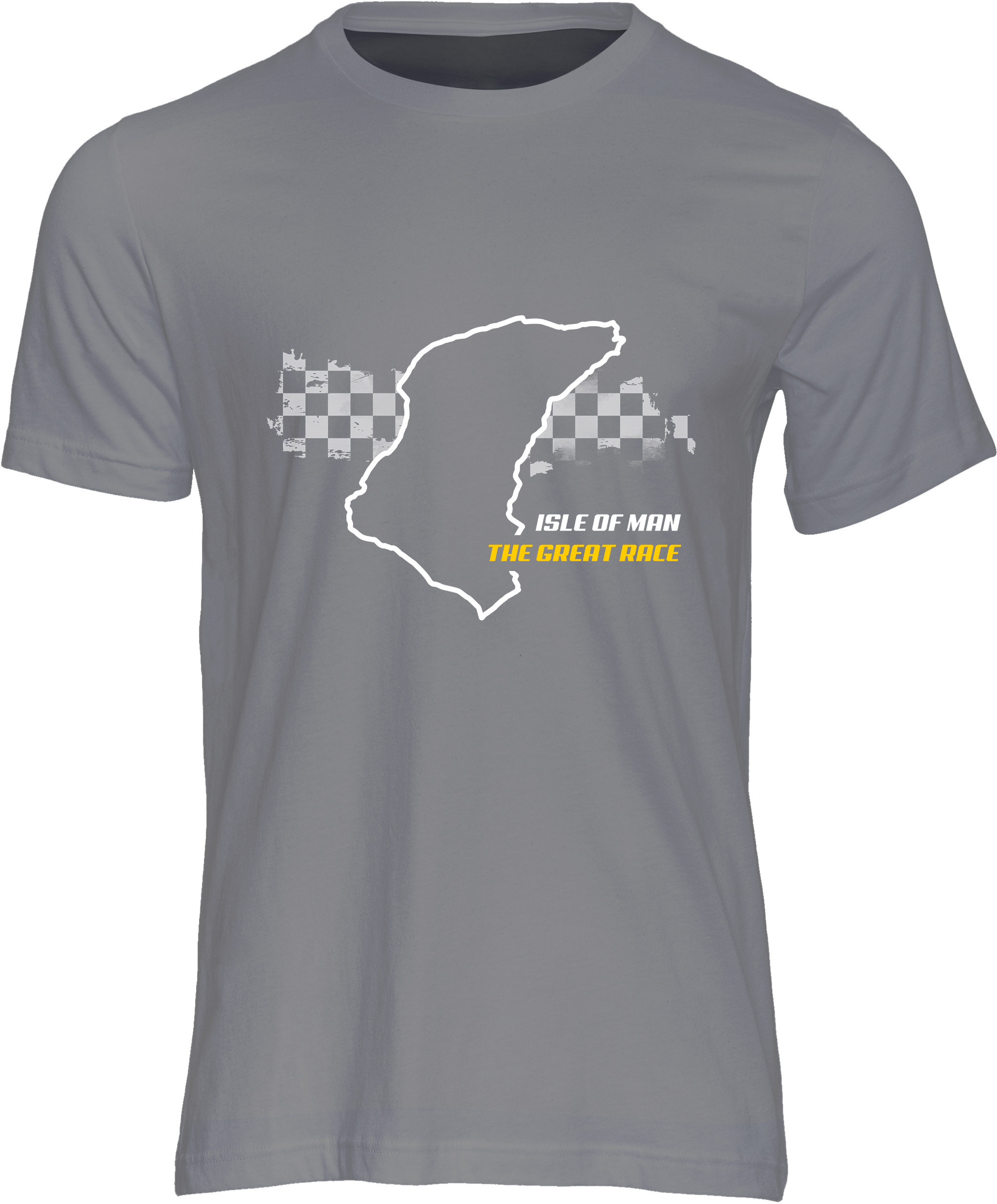 Mountain Course Great Race T-Shirt, Charcoal