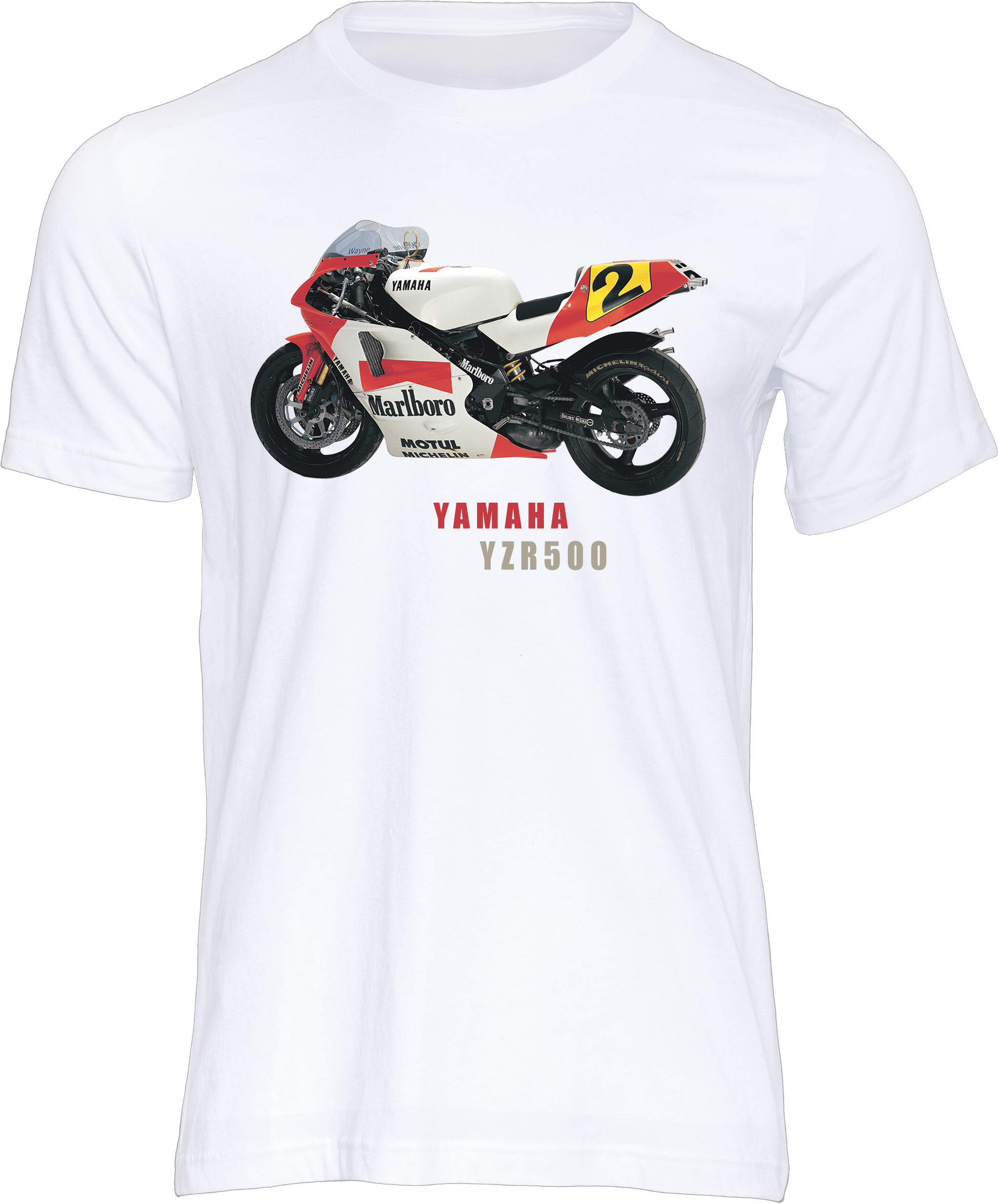 Yamaha YZR500 T-shirt White