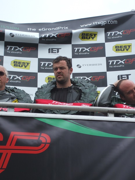 Rob Barber wins the first TTXGP