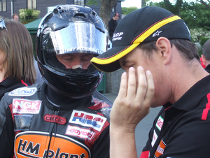 Mark Cox chats with John McGuinness