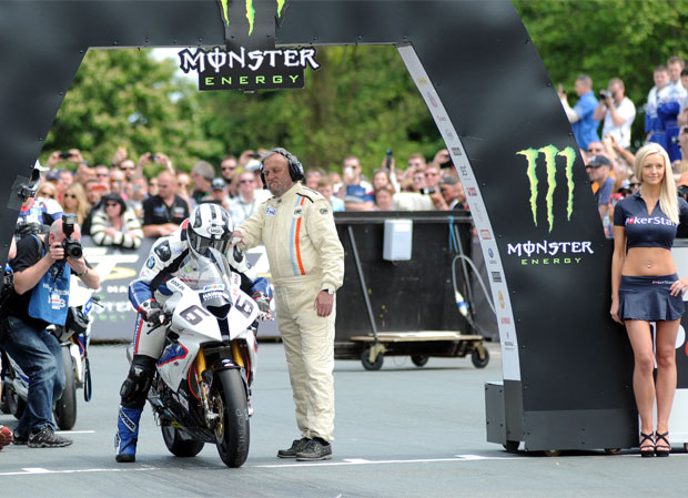 Michael Dunlop about to start in the Senior TT