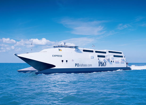 P&O Express ferry publicity image