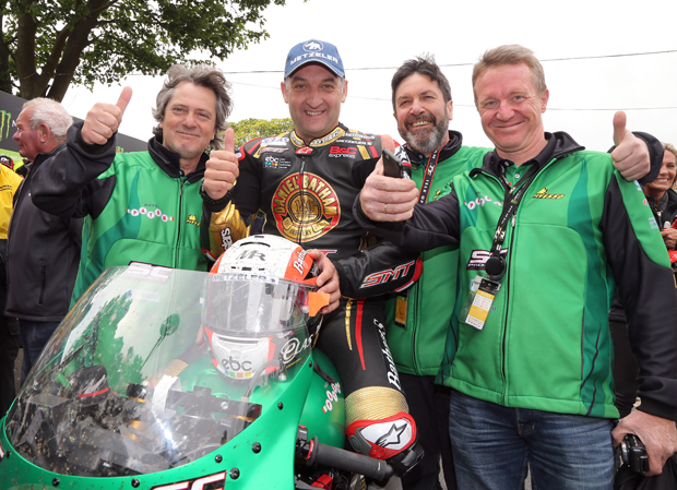 Michael Rutter with the Paton Team