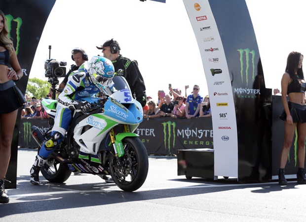 Dean Harrison Monster Energy Supersport TT Race 2. Photo Stephen Davison / Pacemaker Press Intl.