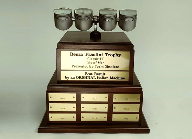 Pasolini Trophy, presented by Team Obsolete's Rob Iannucci