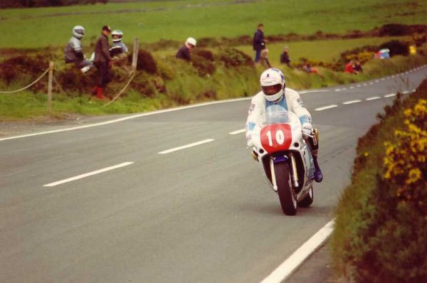 Phil Mellor Approaching Creg-ny-Baa 1989