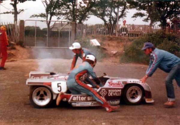 Paddock Shot of Rolf Biland