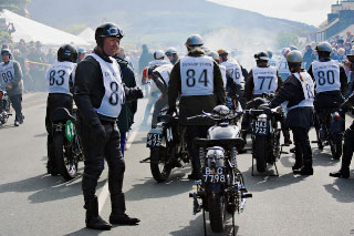The re-enactment of the 1907 TT features in the exhibition