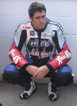 Martin Finnegan pictured ahead of racing at the Centenary Isle of Man TT