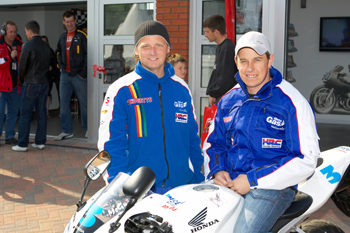 Klaffi and John McGuinness