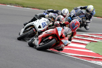 Steve Plater leads Glen Richards, Hudson Kennaugh and James Westmoreland (Turn One Photography)
