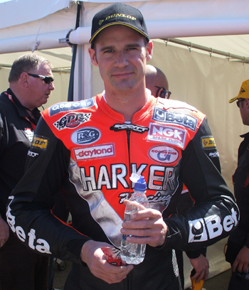 Ryan Farquhar pictured during the 2008 Isle of Man TT