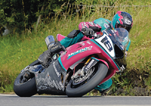 Ian Hutchinson rides the record-breaking Superbike which is up for sale