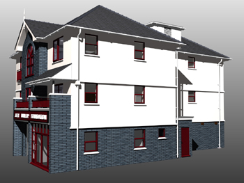 An artist's impression of how the foundation's project could look