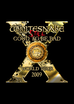 Whitesnake's tour poster