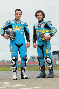 Cameron Donald and Loris Capirossi