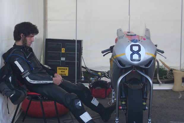 Guy Martin ahead of the Senior TT