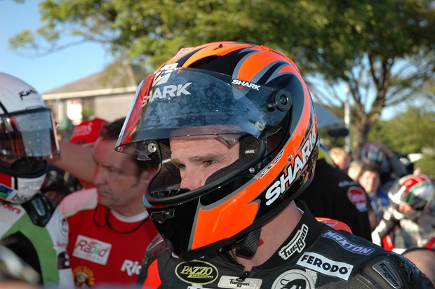 Ryan Farquhar prepares for Friday's fateful practice session