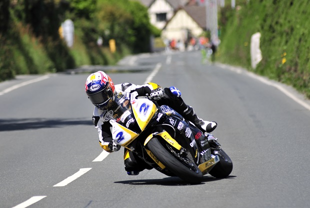 Keith Amor in the first Monster Energy Supersport race (Pacemaker Press International)