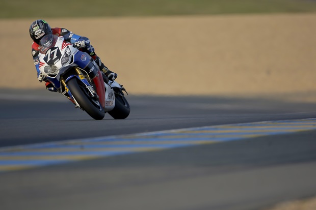 TT legend John McGuinness in Endurance World Championship action (Honda TT Legends)