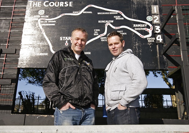John Barton and John Ingram (Dave Collister/Photocycles)