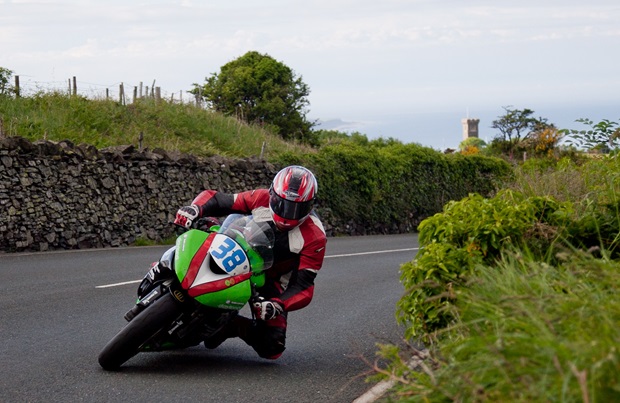 Ivan Lintin in action at the 2012 Isle of Man TT (Paul Woodlock)