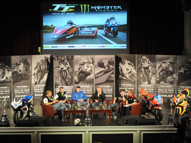 The Fans' Party which launched the 2012 Isle of Man TT fuelled by Monster Energy