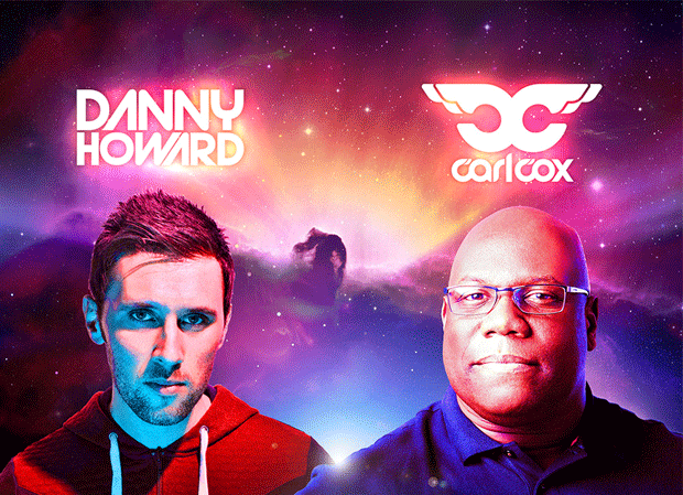 Honda TT Revolution poster featuring Danny Howard and Carl Cox