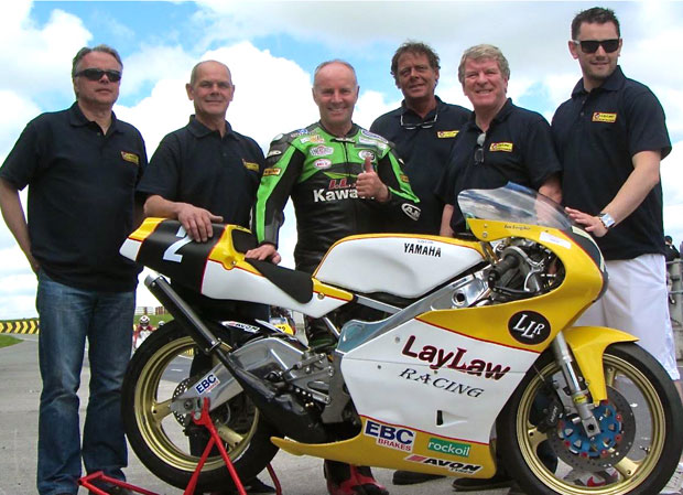Ian Lougher with LayLaw Racing