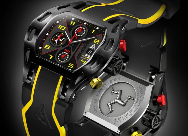 Wryst sport watch inspired by Isle of Man TT
