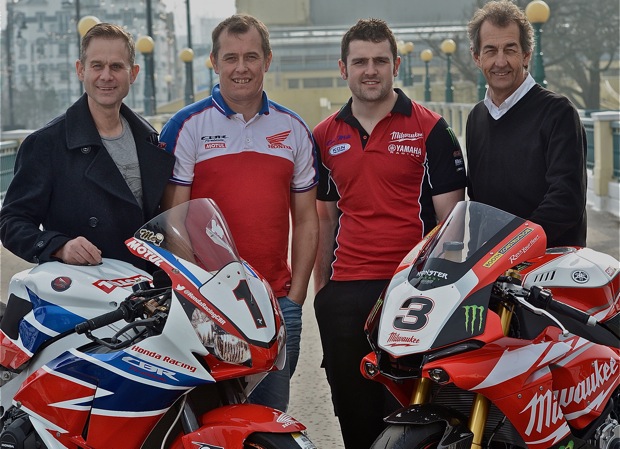 James Whitham, John McGuinness, Michael Dunlop and Steve Parrish