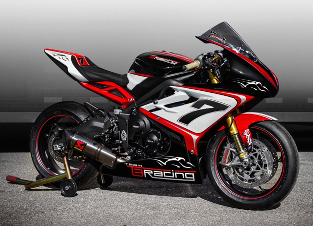 The Team T3 Racing Triumph Daytona 675cc Gary Johnson will campaign at TT 2016