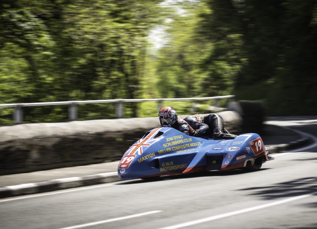 Father and daughter in action at Laurel Bank – the Susan Jenness Trophy awaits Fiona. Courtesy Robin Hynes