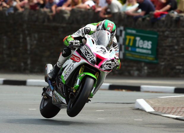 James Hillier gets fully airborne at the top of Bray Hill - Credit: Tim Keeton/Impact Images Photography