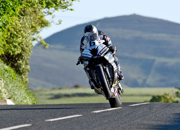 Credit Dave Kneale/DukeVideo.com - Michael Dunlop showed superb form as he swept to a 131.574mph lap in Wednesday's qualifying session