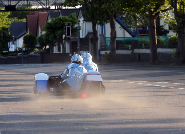 Holden and Winkle set off on first session of TT 2016