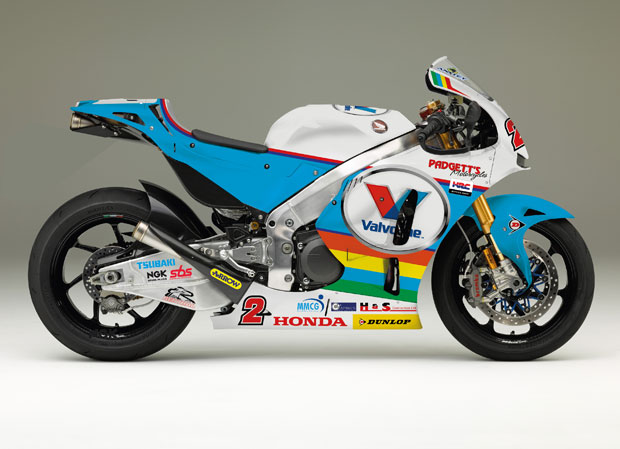 The Honda RC213V-S Bruce Anstey will ride for Valvoline Racing by Padgett's Motorcycles at TT 2016