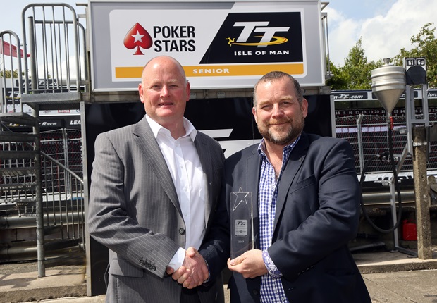 Rob Callister MHK and Eric Hollreiser from PokerStars