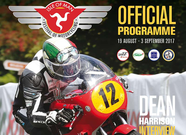 Isle of Man Festival of Motorcycling 2017 programme cover
