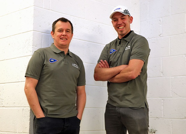 John McGuinness and Peter Hickman will spearhead the KMR/IEG Kawasaki in the Bennetts Lightweight TT Race