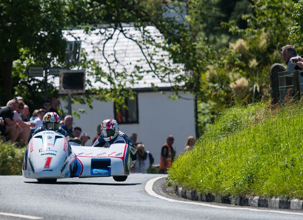 Ben and Tom Birchall at Barregarrow in 2017. Photo Tony Goldsmith