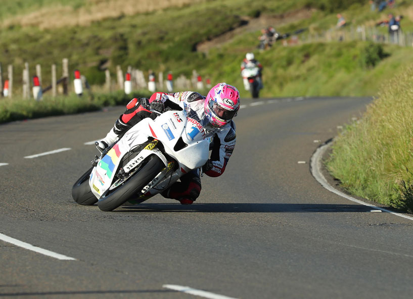 Lee Johnston on the Padgett's CBR600RR