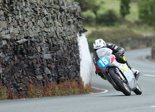 Dominic Herbertson at Waterworks during Classic TT 2017